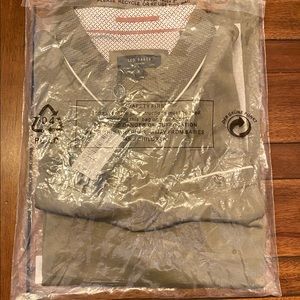 Ted Baker Short Sleeve Soft Solid Polo in Khaki